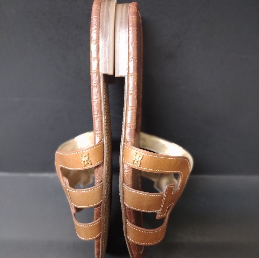 - SAM EDELMAN - WOMEN'S LEATHER SANDALS  SIZE :7.5 - Picture 6 of 10